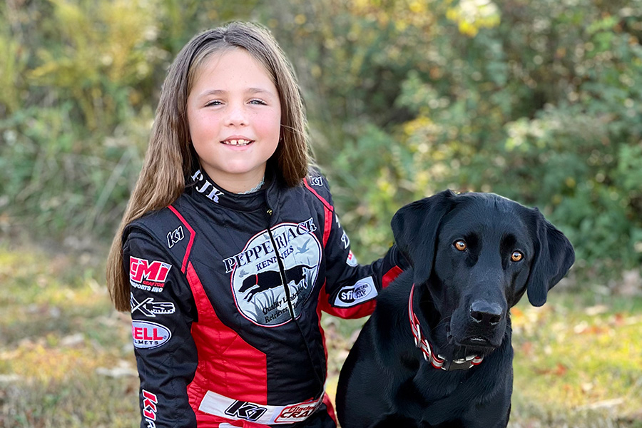 PepperJack Kennels Continues Support in Grassroots Racing with Young Talent Elladee Crafton